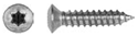 Chrome Trim Screws